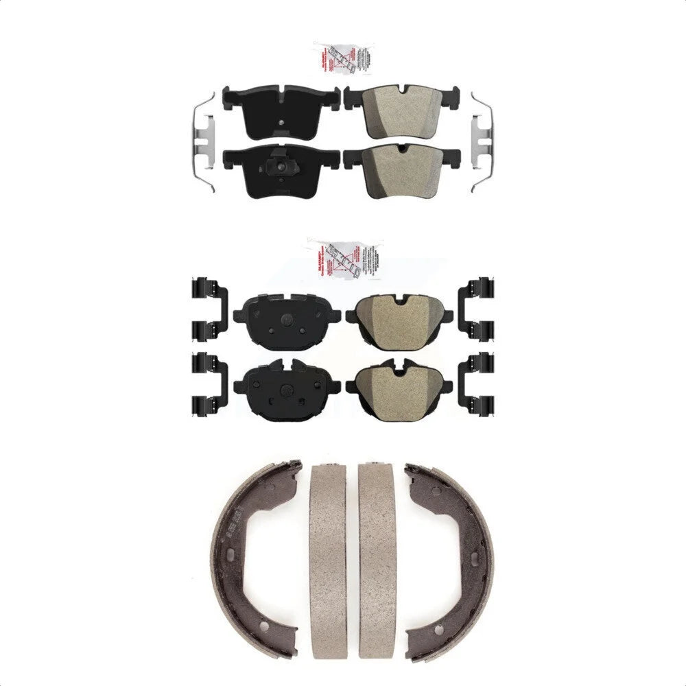 Transit Auto Front Sizeemi-Metallic Disc Brake Pads Kit For 2011 BMW X3 xDrive28i KNN-100380