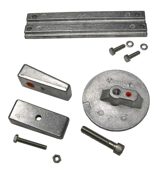 Complete Zinc Anode Kit Fits Mercury Verado 4 And Optimax Outboards USize Military Grade Zinc Kit Replaces 8M010755, CMVERDO4KIT, 95111, 18-6156