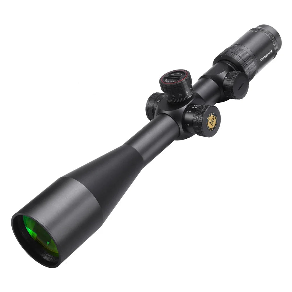 WestHunter Optics WHI 6-24X50 SizeFIR FFP Rifle Sizecope, 30 mm Illuminated Riflescope