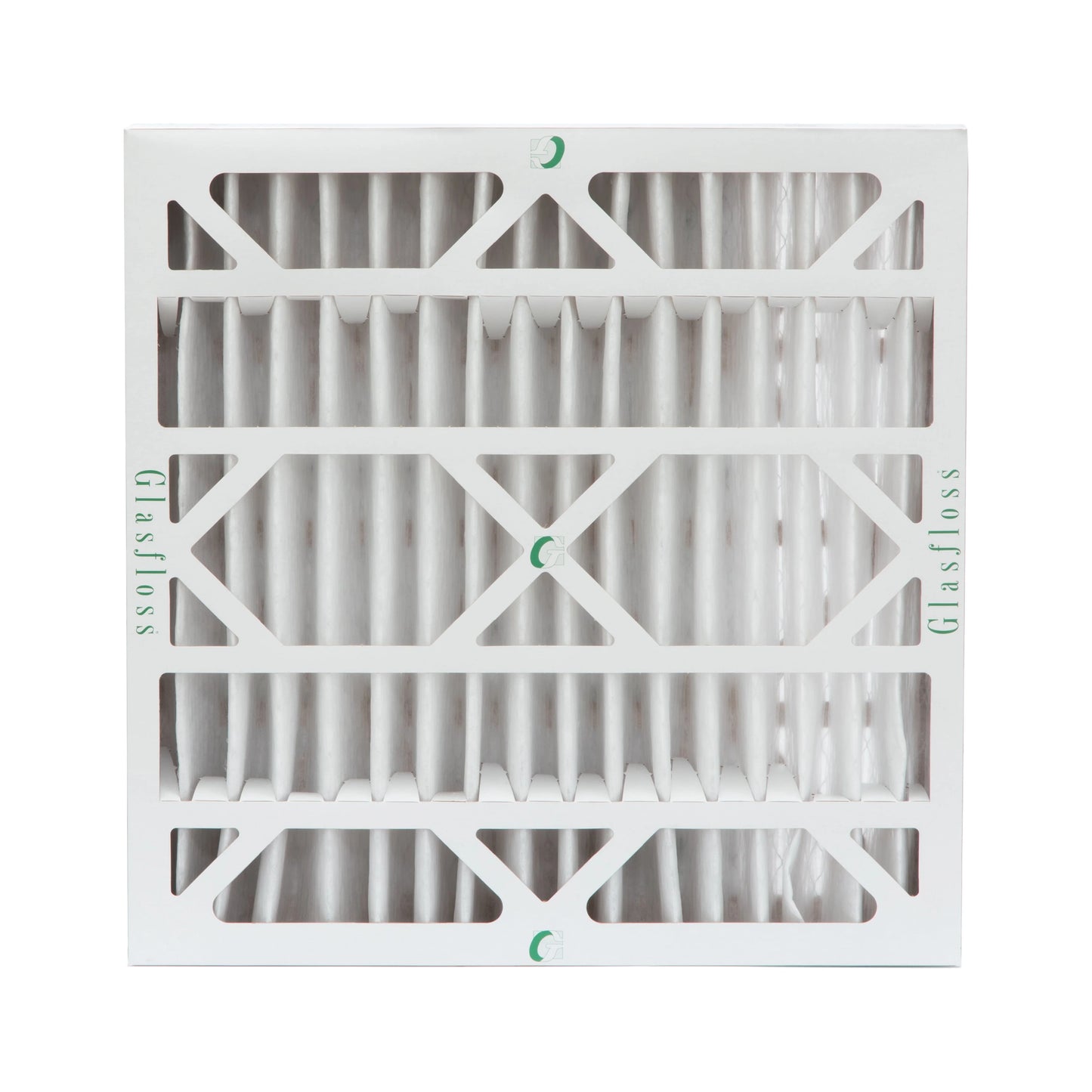 2 Pack of 20x20x4 MERV 13 Pleated 4" Inch Air Filters by Glasfloss. Actual Sizeize: 19-1/2 x 19-1/2 x 3-3/4