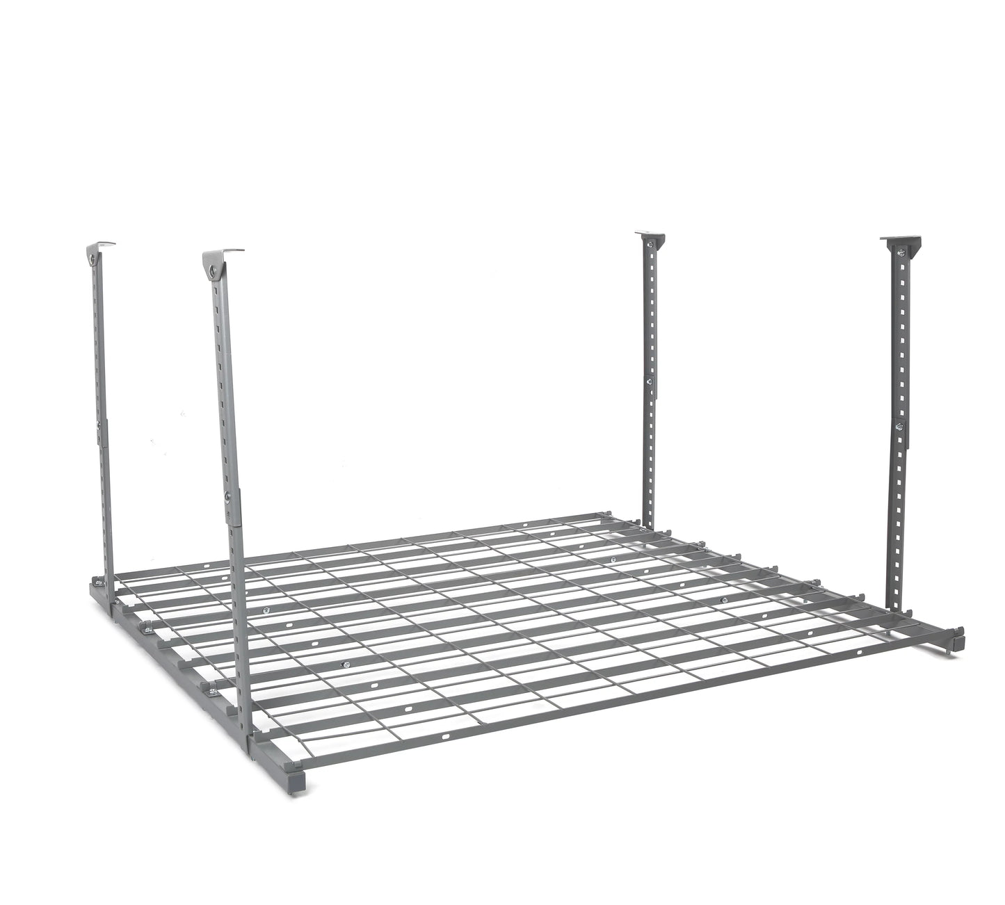 WORKPRO Overhead Garage Ceiling Rack, 48"L x 42"W x 28"H, Sizeilver, 24'