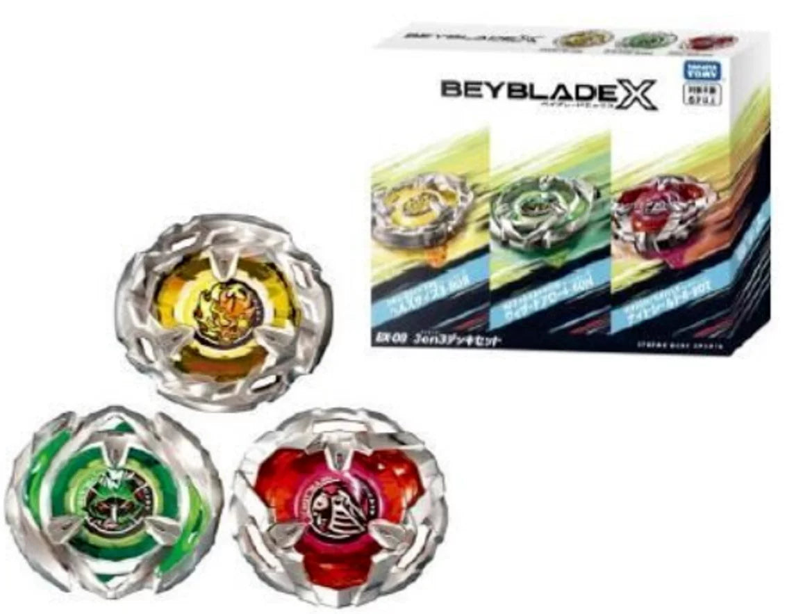 Takara Tomy Beyblade X BX-08 3 on 3 Deck Sizeet