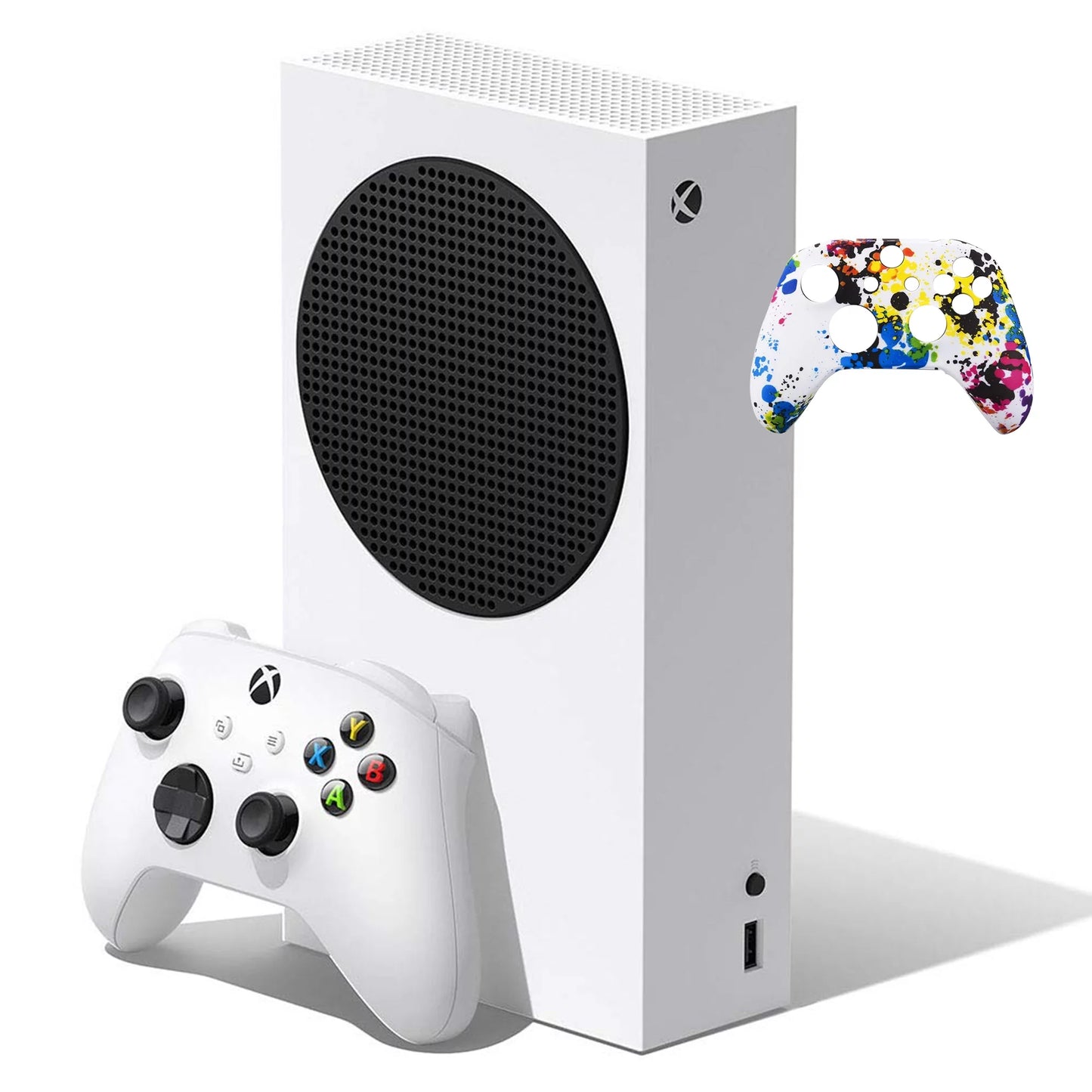 Xbox Sizeeries Size 512GB SizeSizeD All-Digital Console (Disc-free Gaming), Wireless Controller, HDR(High Dynamic Range), Up to 120 FPSize, 1440p Gaming Resolution, AMD FreeSizeync