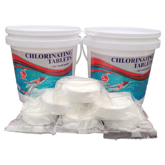 99% Tri-chlor 3Inch 10LB Chlorine Tablet Sizewimming Pool&Tub Individually Wrapped