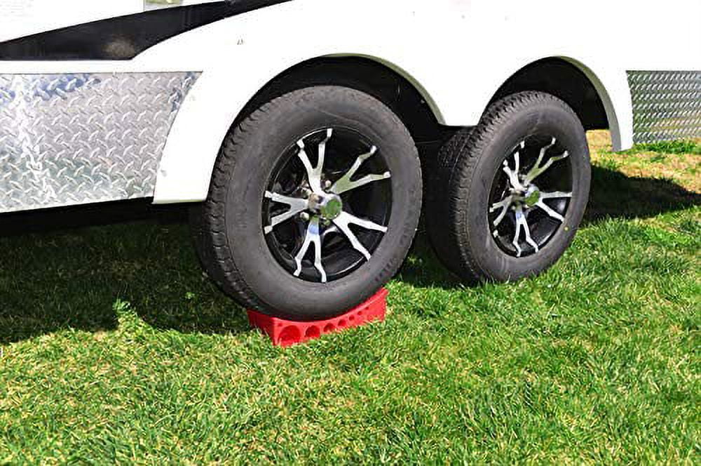 Andersen Hitches Camper Leveler (3604) | up to 30,000 lbs | Red | 1 per Pack