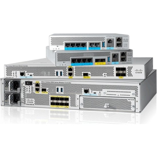 Cisco Catalyst 9800-L 802.11ax Wireless LAN Controller - 2.40 GHz, 5 GHz - 6 x Network (RJ-45) - 2.5 Gigabit Ethernet, 10 Gigabit Ethernet - Rack-mountable