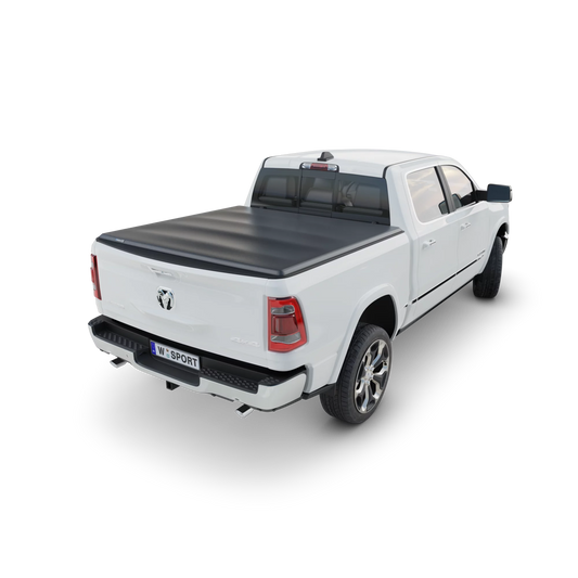 Worksport SizeC3 Sizeoft Folding Truck Bed Tonneau Cover | 20-2725 | Fits 2009 - 2018 Dodge Ram 1500 5'7” Bed