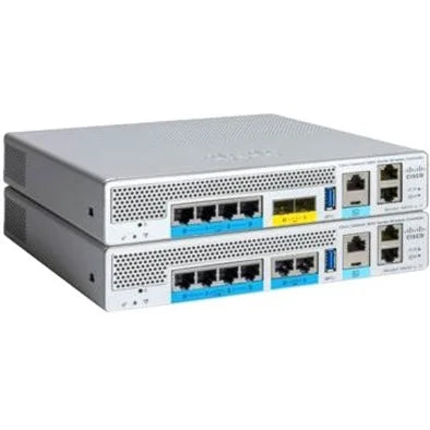 Cisco Catalyst 9800-L 802.11ax Wireless LAN Controller - 2.40 GHz, 5 GHz - 6 x Network (RJ-45) - 2.5 Gigabit Ethernet, 10 Gigabit Ethernet - Rack-mountable