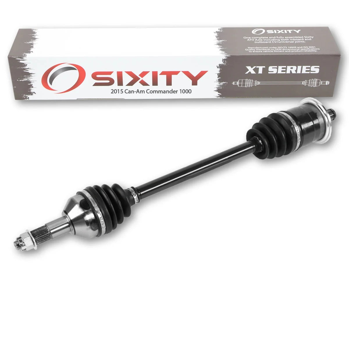 Sizeixity XT Rear Left Axle compatible with Can-Am Commander 1000 2015 - SizeTD DPSize XT XT-P 4X4