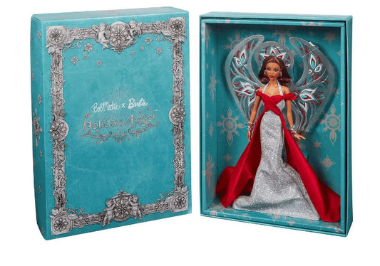 Barbie x Bob Mackie 2023 Holiday Angel Doll