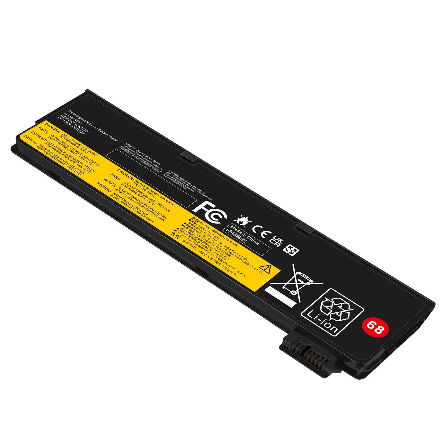 Battery For Lenovo ThinkPad L450 T470P L470 T560 T440 T460 45N1130 45N1125 24Wh