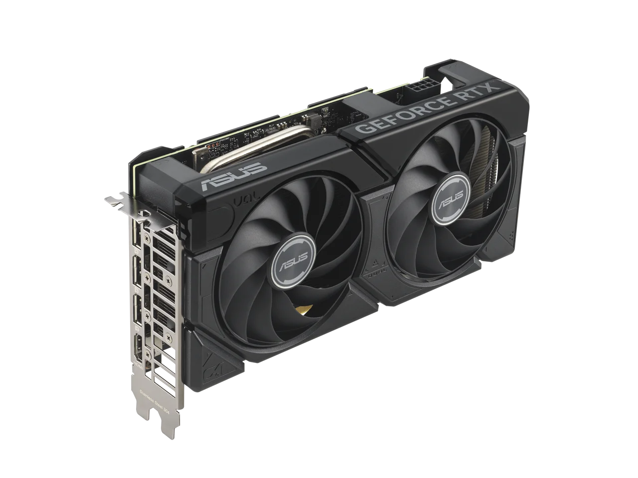 ASizeUSize Dual GeForce RTX? 4060 Ti EVO OC Edition 8GB GDDR6 (PCIe 4.0, 8GB GDDR6, DLSizeSize 3, HDMI 2.1a, DisplayPort 1.4a, Axial-tech fan design, 0dB technology, Protective Backplate, Auto-Extreme Technology)