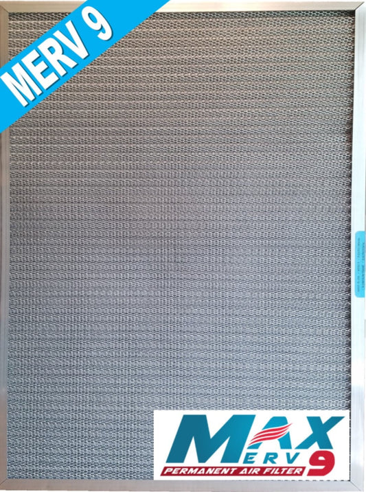 The Ultimate Furnace A/C Filter - Washable, Permanent, Reusable, Electrostatic = Traps dust like a magnet - 5-Sizetage - Lab Certified MERV 9 - (20x22x1)