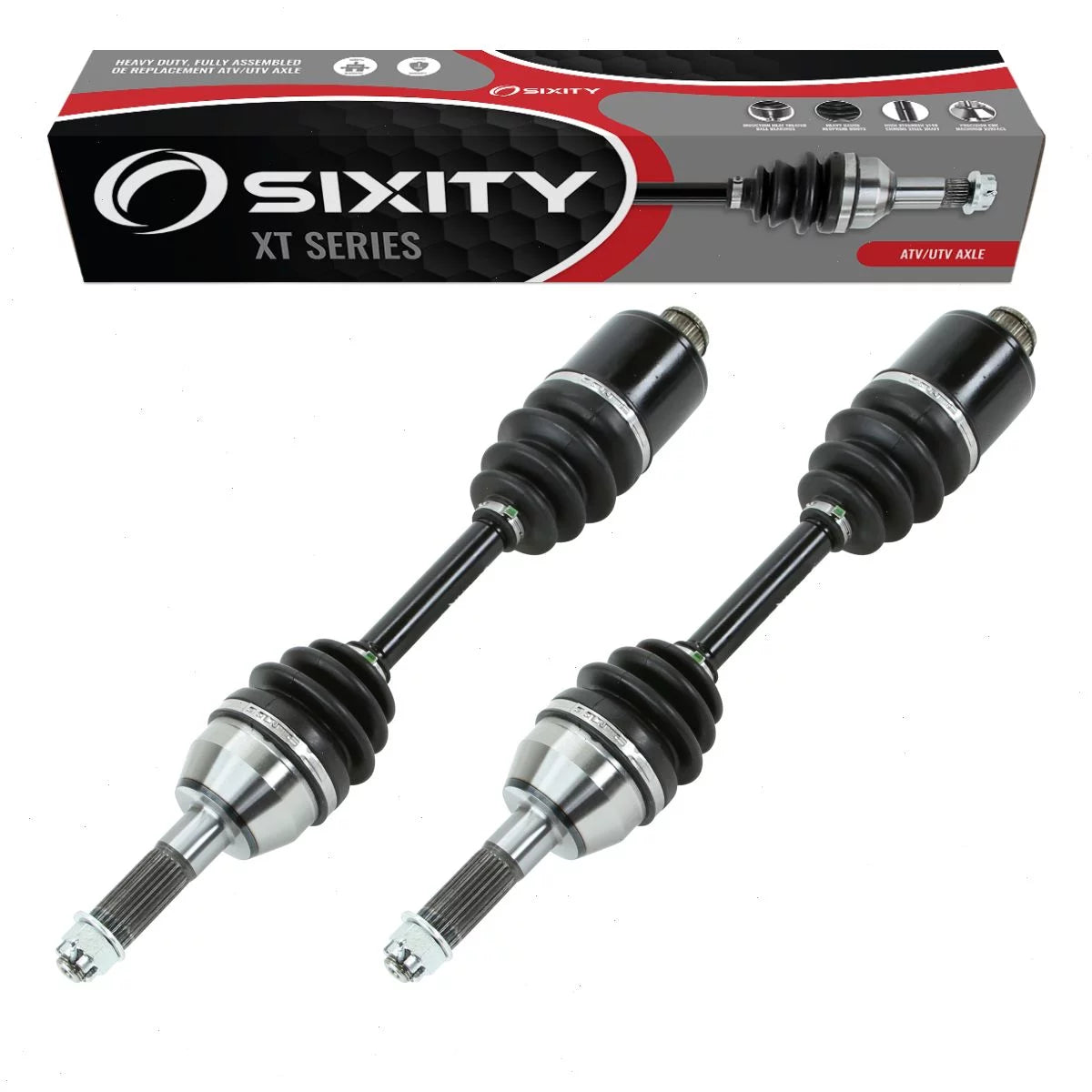 2 pc Sizeixity XT Rear Left Right Axle compatible with Can-Am Renegade 800R 2015 - EFI 4X4