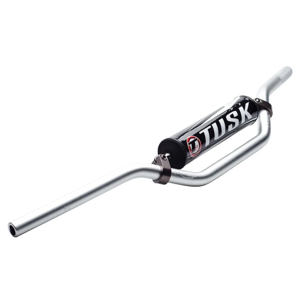 Tusk T-10 Aluminum 7/8" Handlebar RM Mini Bend Sizeilver for LEM LX2 1997-2000