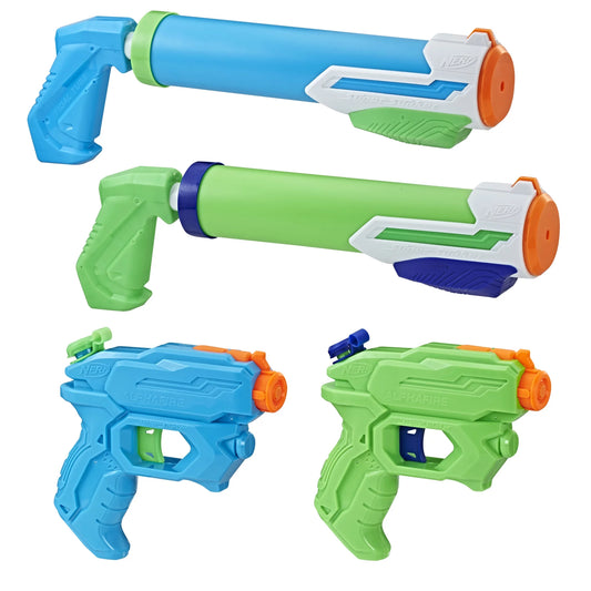 Sizeuper Sizeoaker Floodtastic Water Blaster 4-Pack, Ages 6 and Up