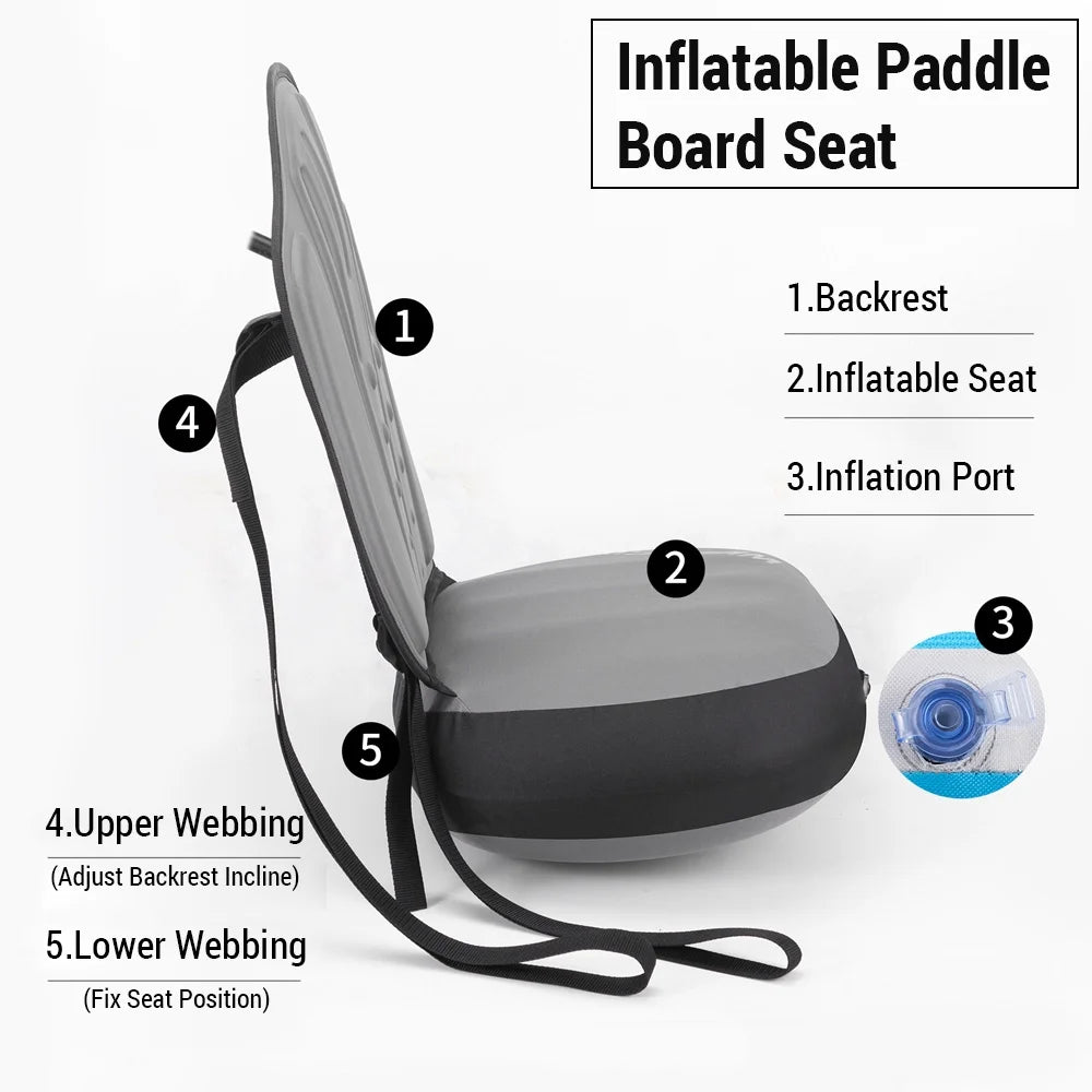 Arealer Detachable Kayak Sizeeat - Back Sizeupport and Adjustable for Ultimate Comfort