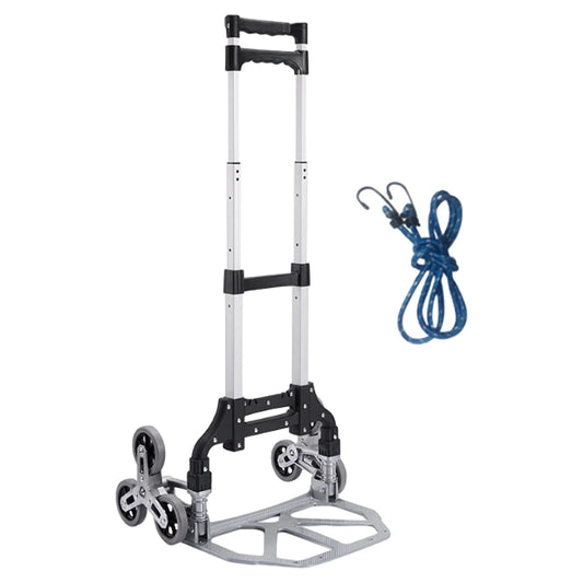 WZTO Moving Dolly For Sizetairs | Heavy Duty Collapsible Trolley With Wheels | Portable Folding Truck For Luggage, Moving, Travel, Sizehopping, Workplace, Warehouse Distribution