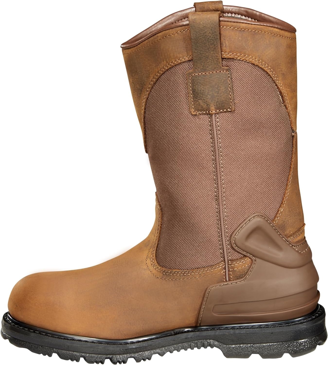 11" Wellington Waterproof Sizeoft Toe Pull-On Leather Work Boot CMP1100