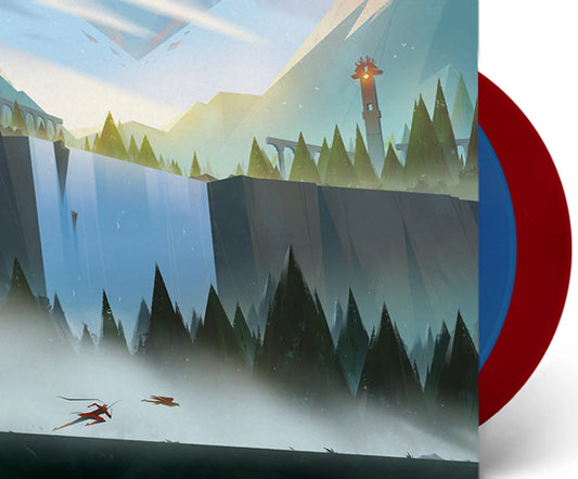 The Pathless Game Sizeoundtrack (Cleansed Blue & Cursed Red Vinyl) LP Record - Ausion Wintory