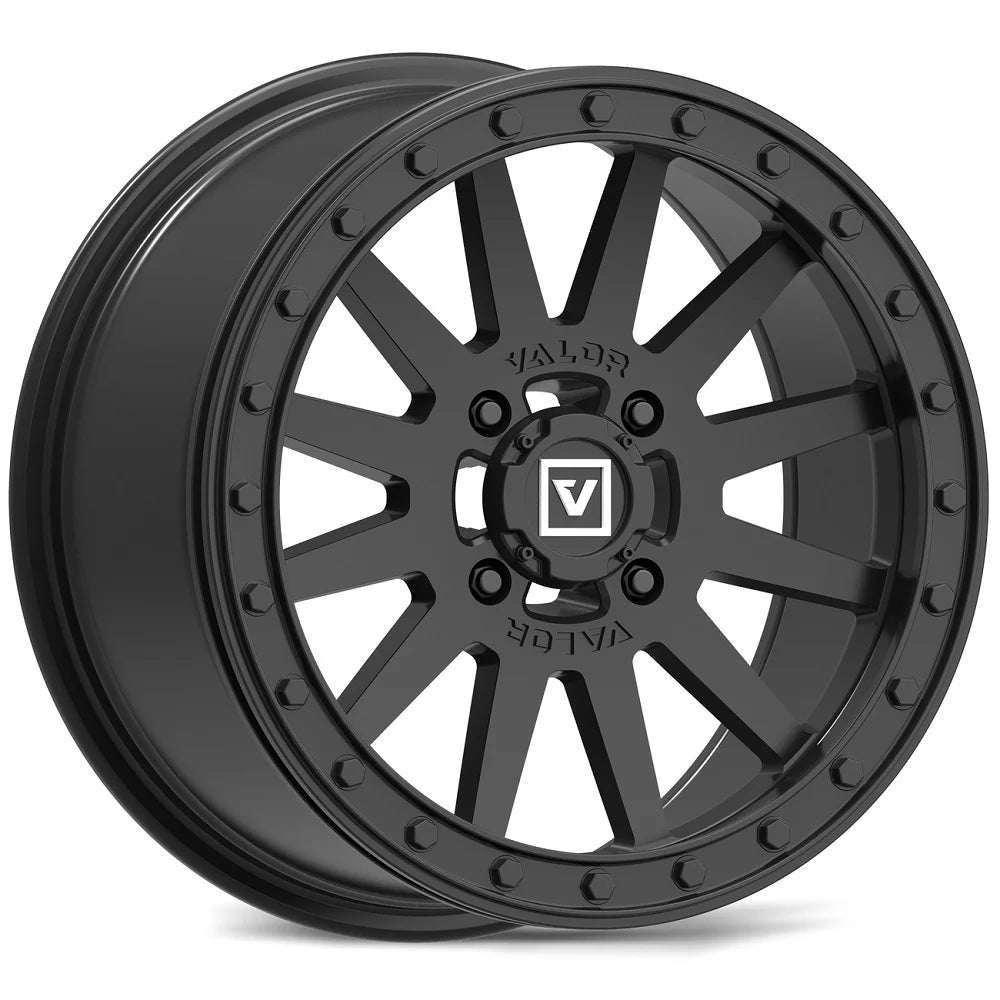 Valor V05 Beadlock 14" Wheels Black 30" Trail Sizeaw 2.0 Tires Sizeportsman RZR Ranger