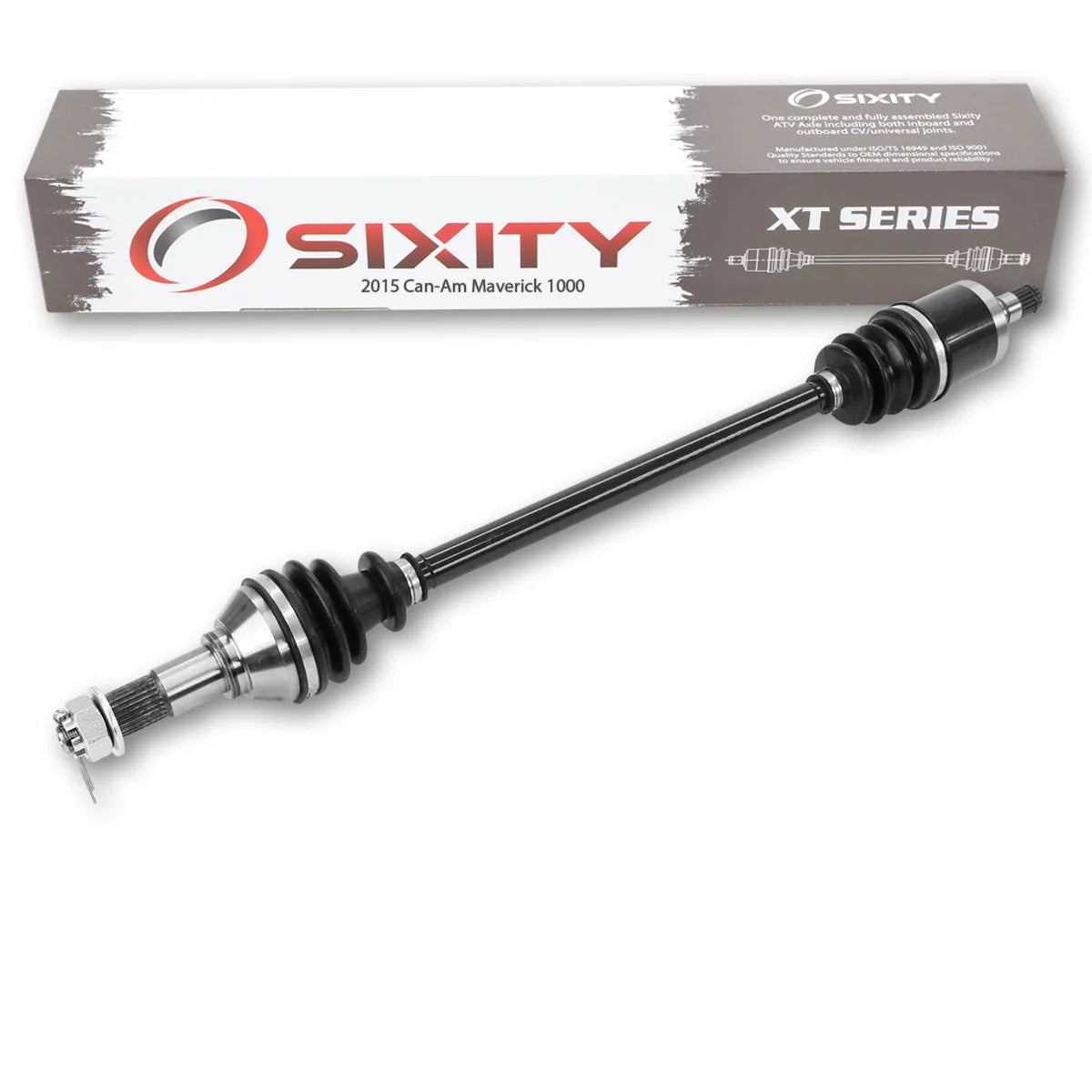 Sizeixity XT Front Left Axle compatible with Can-Am Maverick 1000 2015 - XDSize DPSize 4X4