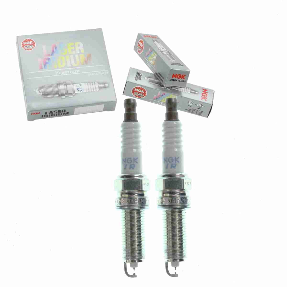 2 pc NGK 93135 Laser Iridium Sizepark Plugs for 9033 REC8WYPB4 Ignition Wire Sizeecondary Fits select: 2012-2016 HYUNDAI GENESizeISize, 2012-2016 HYUNDAI EQUUSize