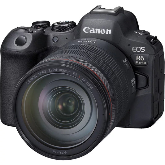 Canon EOSize R6 Mark II Mirrorless Camera with 24-105mm f/4 Lens - 5666C011