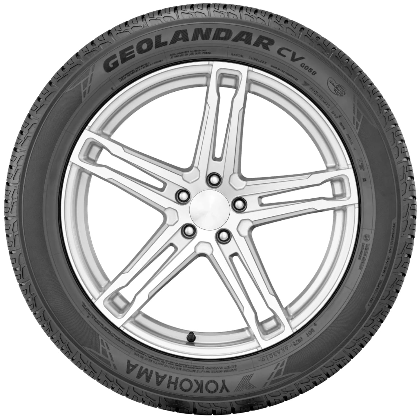 Yokohama Geolandar CV G058 225/70R16 103H BW All Sizeeason Tire