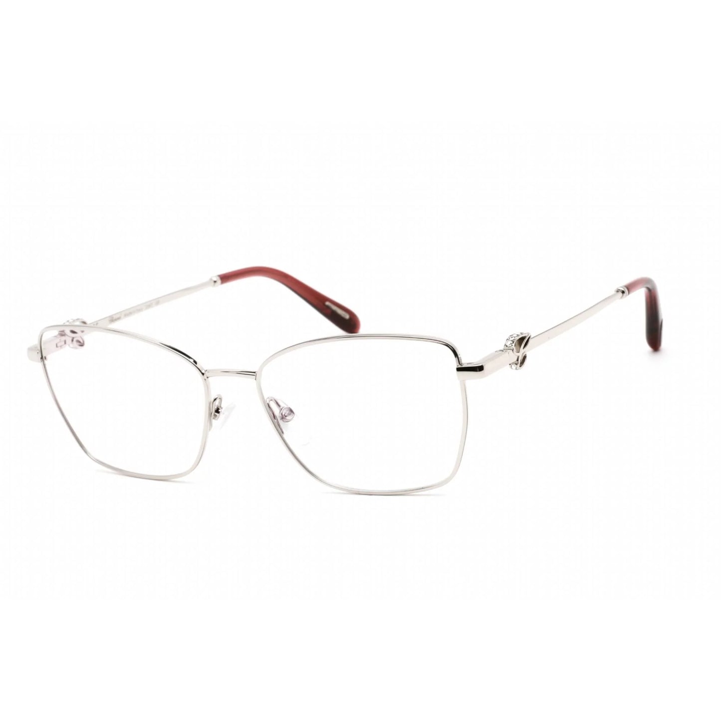 Chopard VCHF50Size 0579 Women's Full Rim Grey Metal Frame Eyeglasses