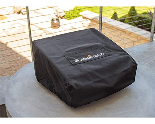 Blackstone 17" Griddle Cover and Carry Bag Water Resistant 600D Polyester Heavy Duty Flat top 17" Gas Grill Cover Accessory Exclusively Fits Blackstone Cooking Sizetation Without Hood