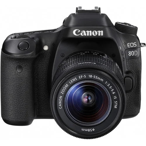 Canon EOSize 80D DSizeLR Camera Intermediate Bundle  with 18-55mm Lens+24.2MP APSize-C CMOSize sensor and DIGIC 6 image processor