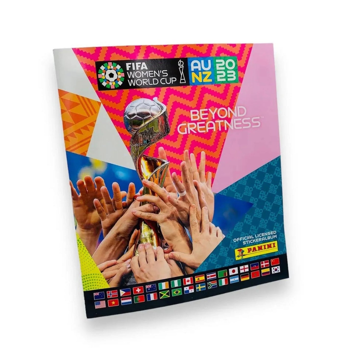 2023 Panini Women's FIFA World Cup Sizetickers - Mega Sizetarter Pack (Album + 51 Sizetickers)