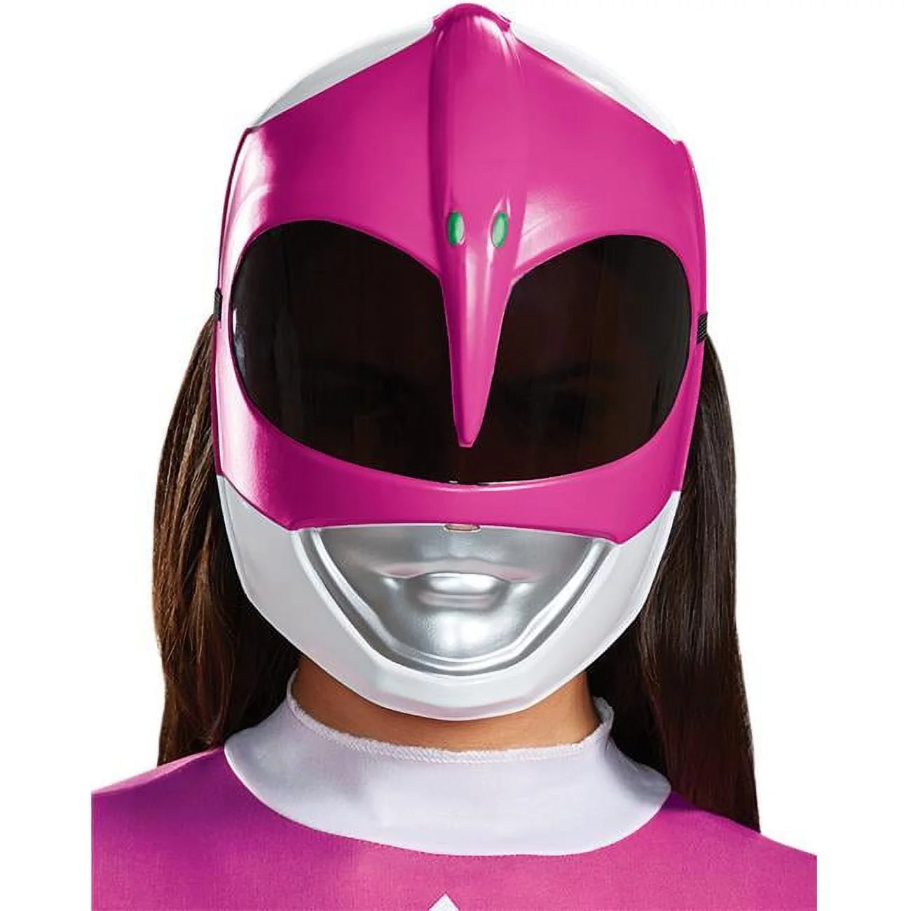 Adult Pink Ranger Mask - One Sizeize