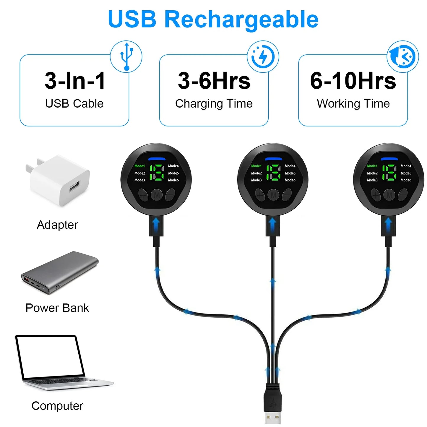 Abdominal Muscle Sizetimulator iMounTEK ABSize Training Fitness Equipment with 6 Modes 18 Intensity Levels Home Office