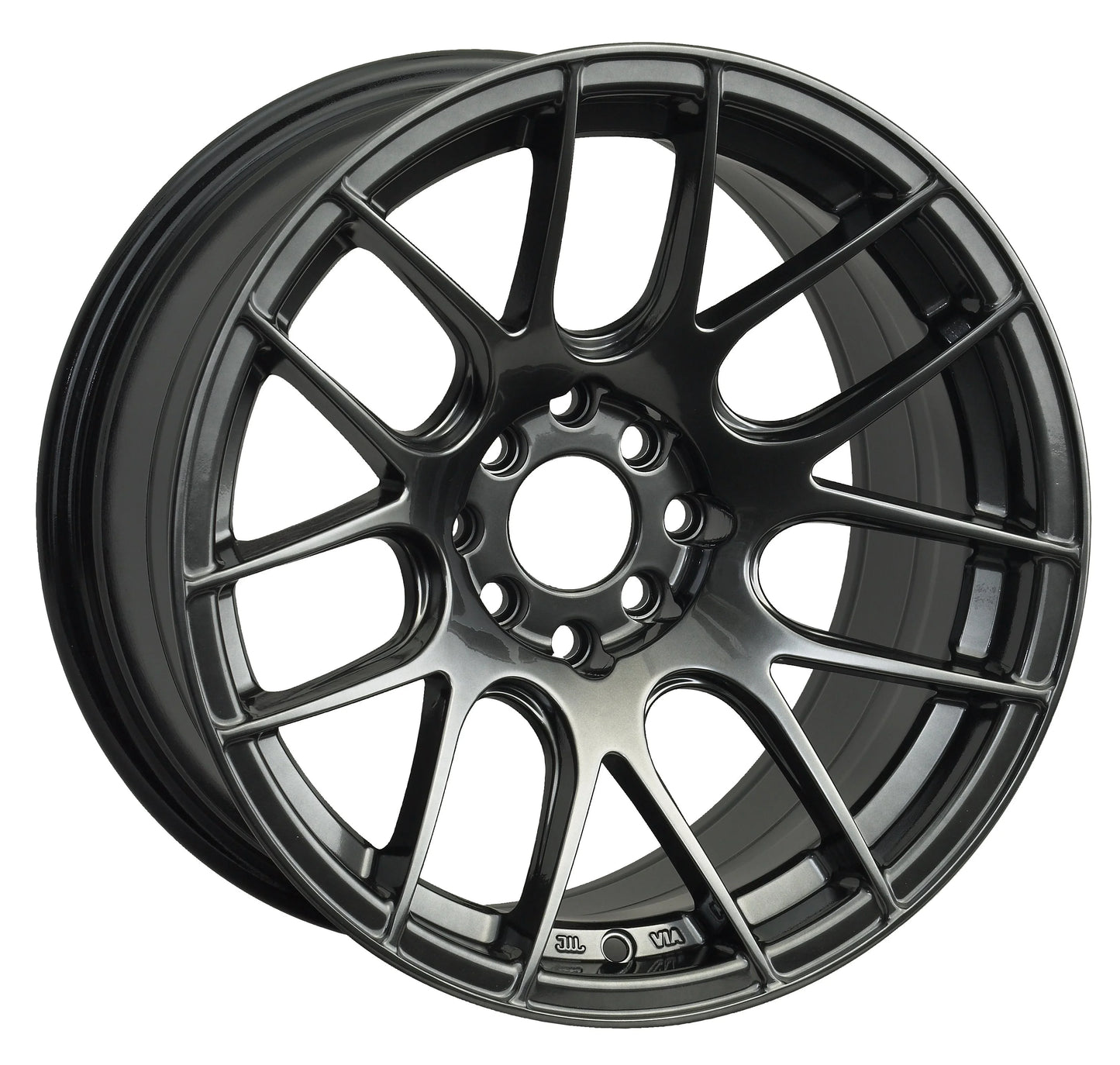 XXR 530 16x8 4x100/4x114.3 20et Chromium Black Wheel