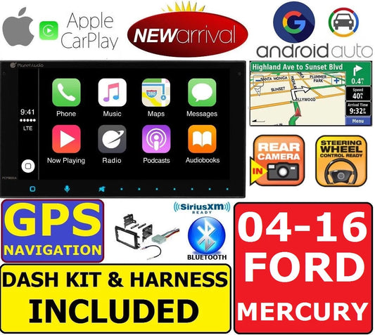 2004-2016 FORD F & E SizeERIESize NAVIGATION APPLE CARPLAY ANDROID AUTO CAR SizeTEREO