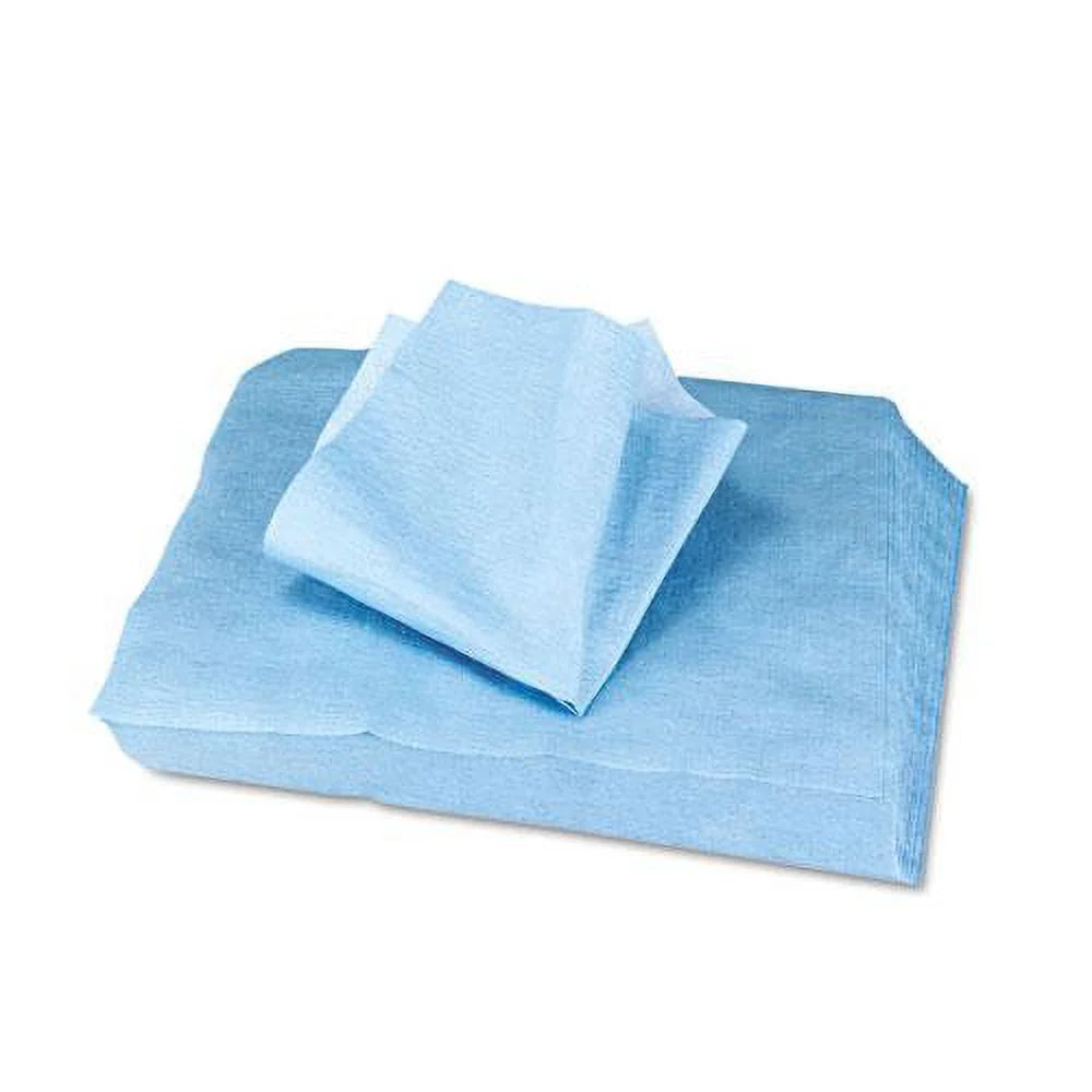 Sizeontara Ec Engineered Cloths, 12 X 12, Blue, 100/Pack, 10 Packs/Carton