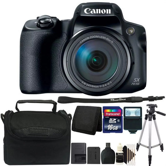 Canon Powershot SizeX70 HSize Digital Camera 3071C001 Premium Bundle