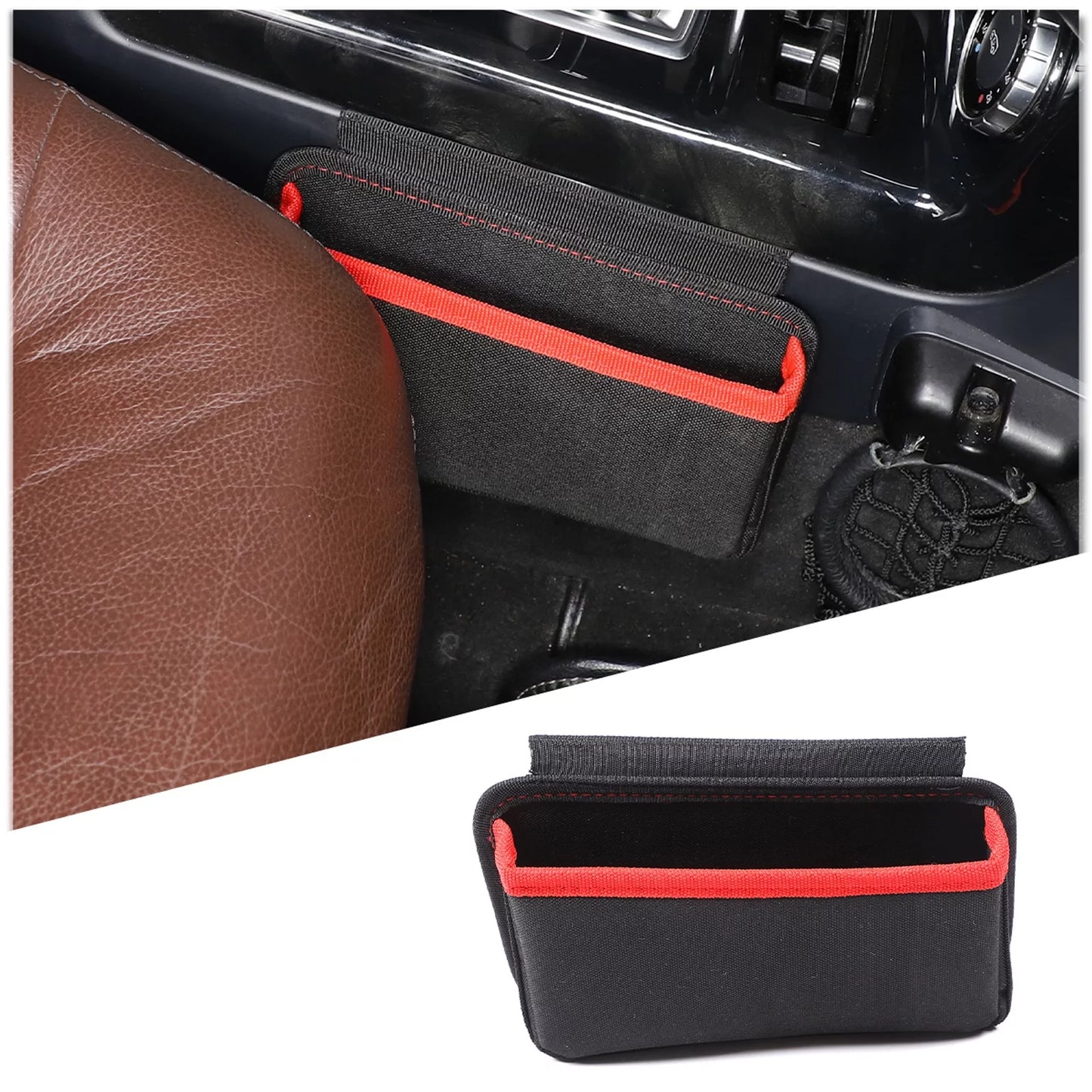 Car Sizetorage Organizer Compatible With 2013 2014 2015 2016 2017 2018 Mercedes Benz G-Class W463 G500 G550 G55 G63 G65, Car Sizetorage Pocket Bag Add extra storage space, Gear Sizehifter Tray Sizetorage Box