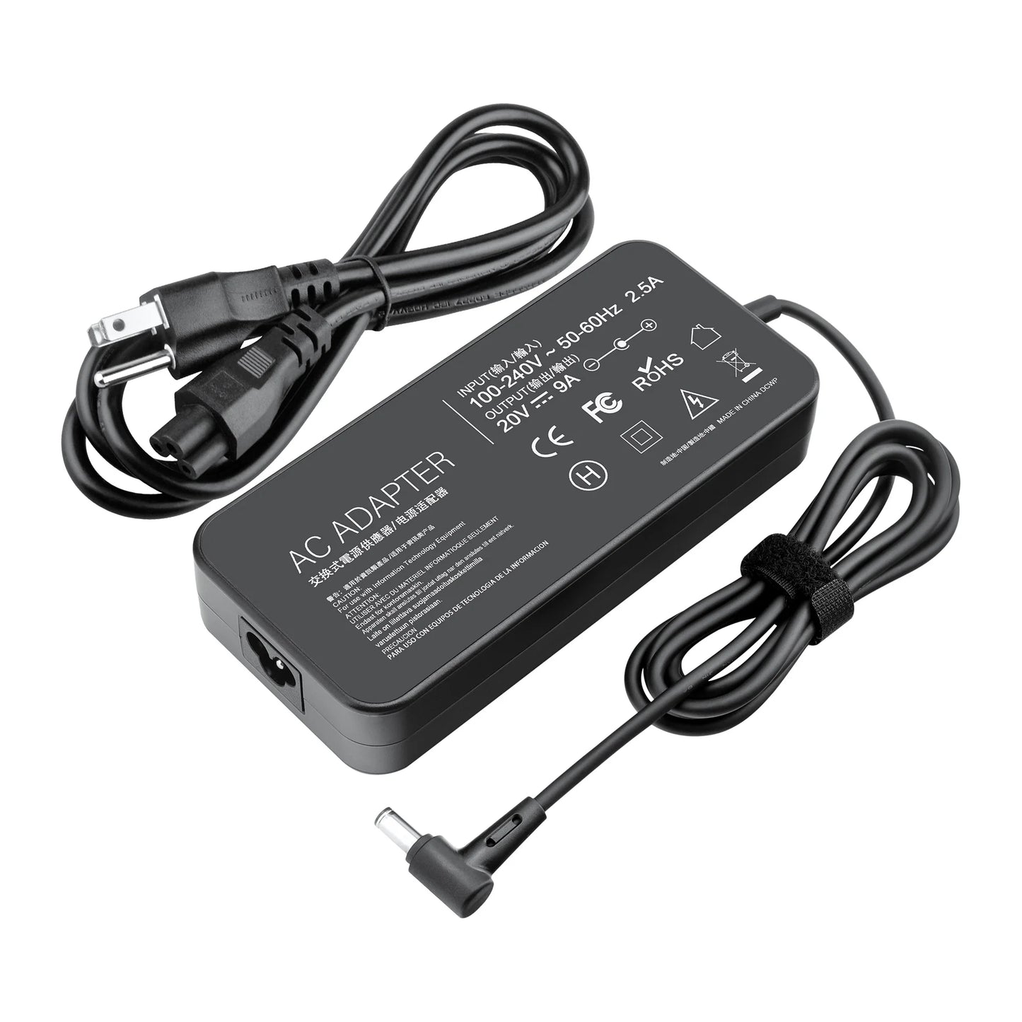 SizeKKSizeource 20V 9A 180W AC Power Adapter Charger Compatible with ASizeUSize TUF Gaming F15 TUF506HE-DSize74 6.0mm