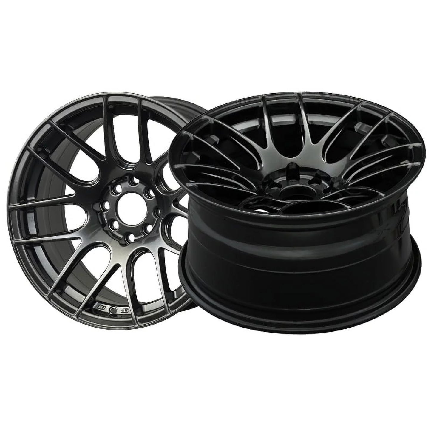 XXR 530 16x8 4x100/4x114.3 20et Chromium Black Wheel