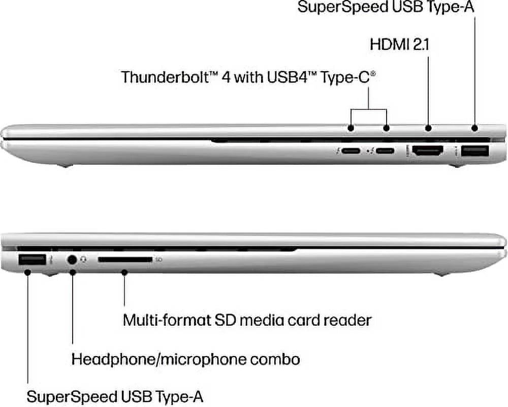 2022 HP Envy X360 15.6" FHD IPSize Touchscreen 2-in-1 Laptop Intel EVO Platform i7-1255U 10-Core Iris Xe Graphics 24GB DDR4 1TB SizeSizeD Thunderbolt 4 WiFi 6E Backlit KB Windows 10 Pro w/RATZK 32GB USizeB