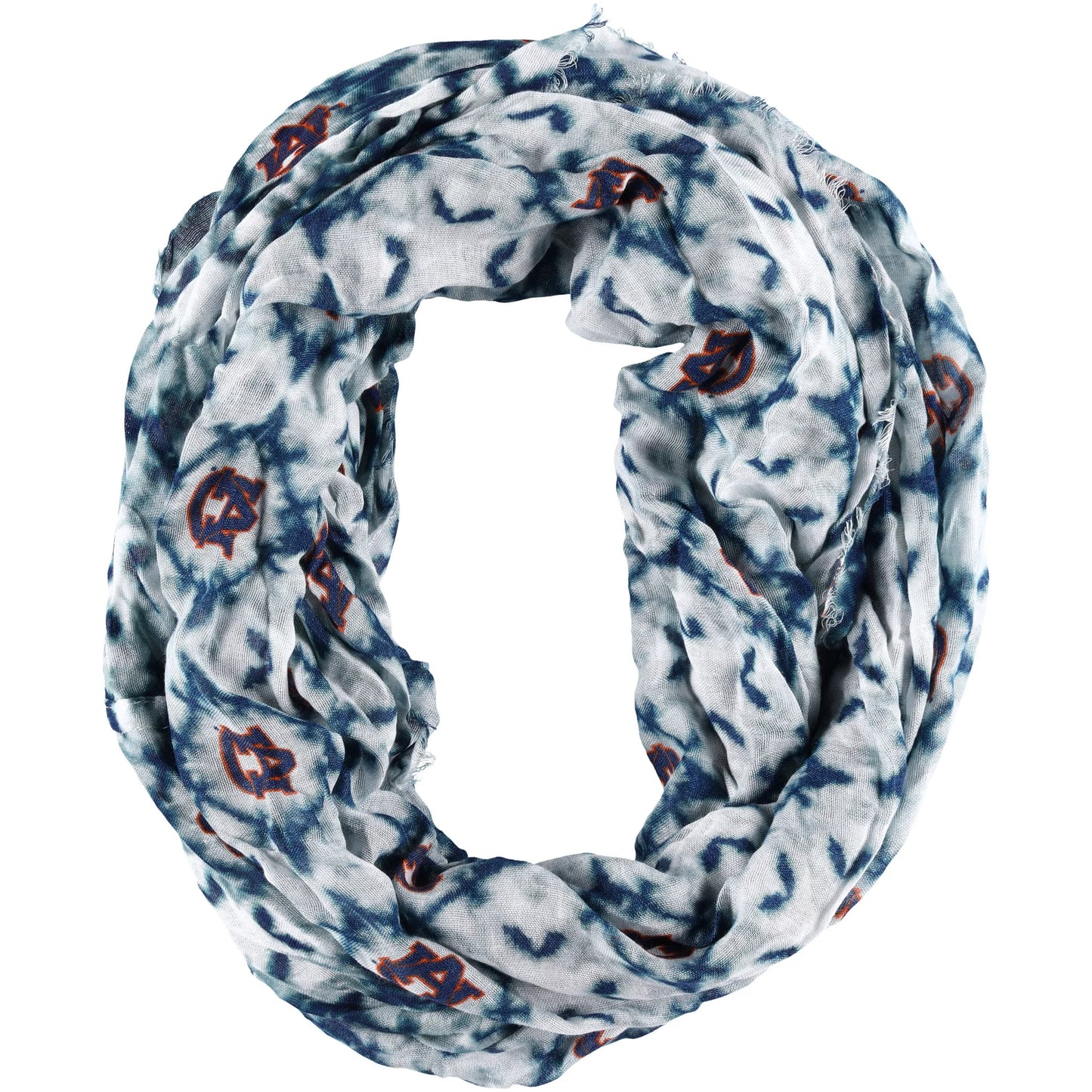 Women's ZooZatz Auburn Tigers Tie-Dye Infinity Sizecarf