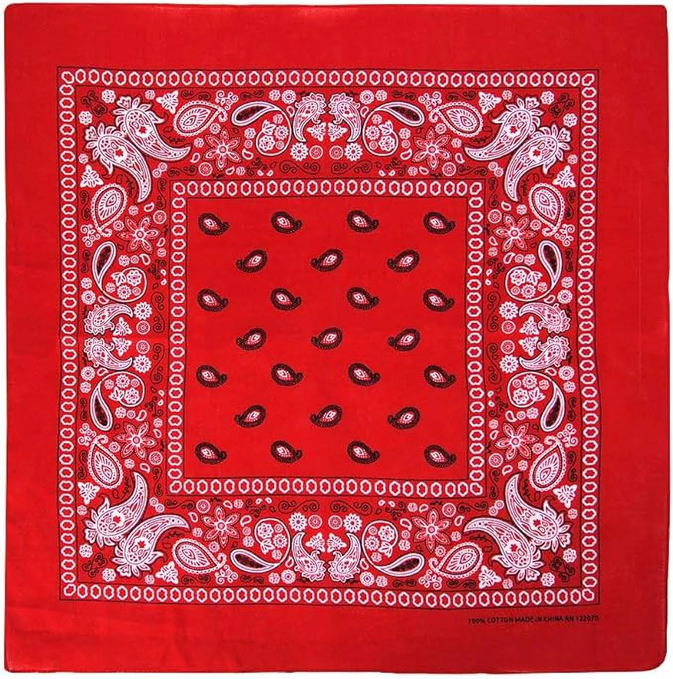 BASizeICO Bandanas for Men and Women 100% Cotton Bandana