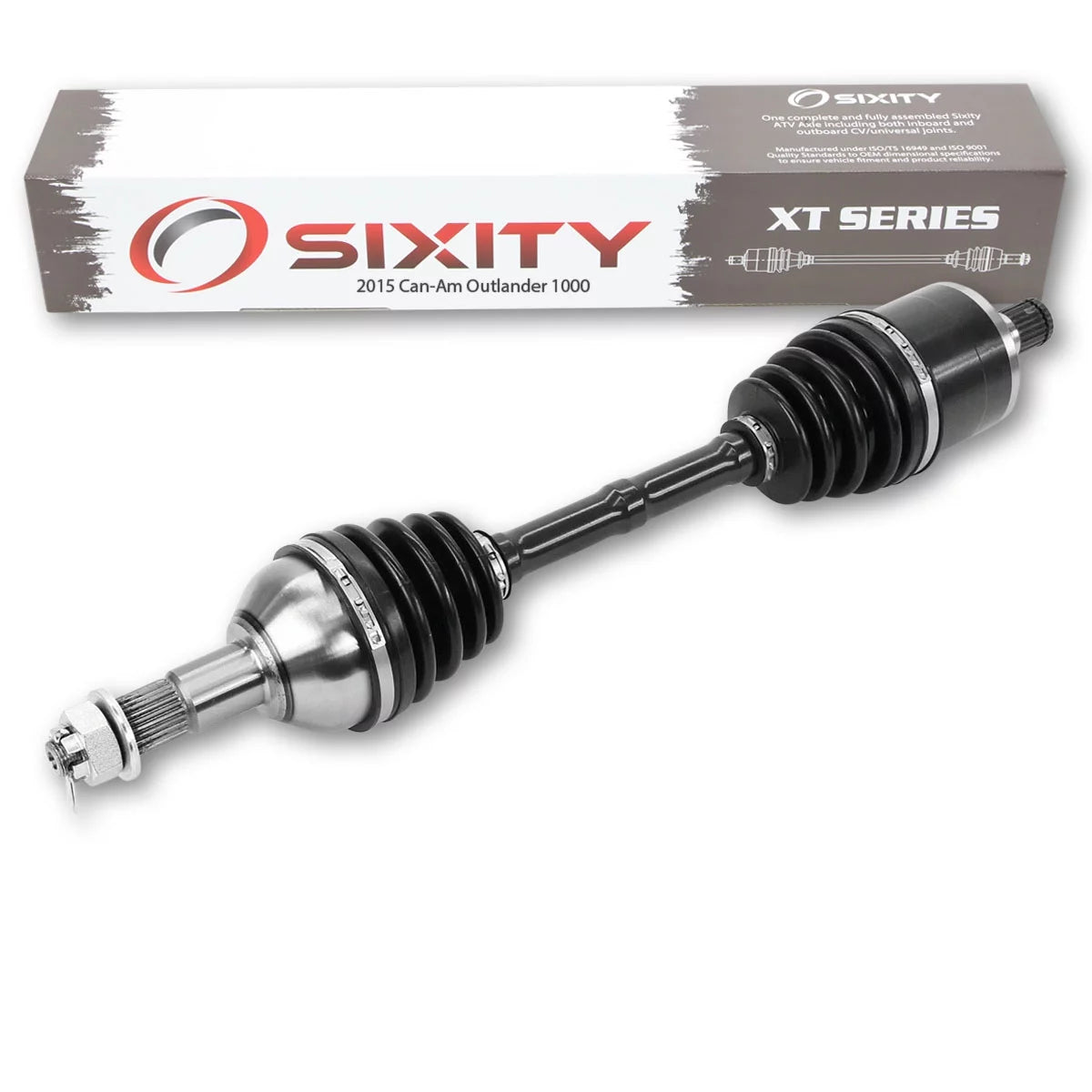 Sizeixity XT Rear Left Axle compatible with Can-Am Outlander 1000 2015 - EFI SizeTD 4X4