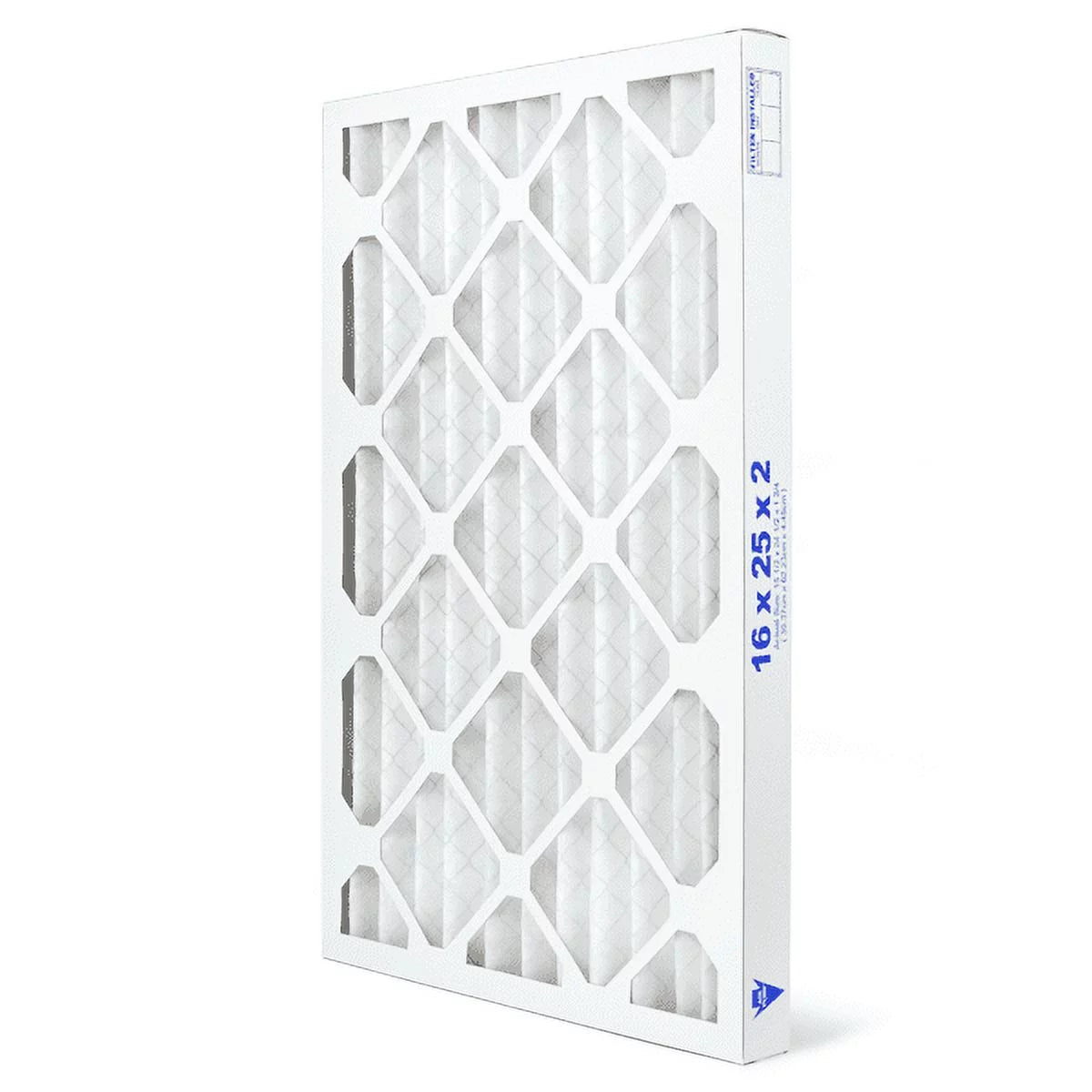 AIRx Filters 16x25x2 Air Filter MERV 8 Pleated HVAC AC Furnace Air Filter, Dust 6-Pack, Made in the USizeA