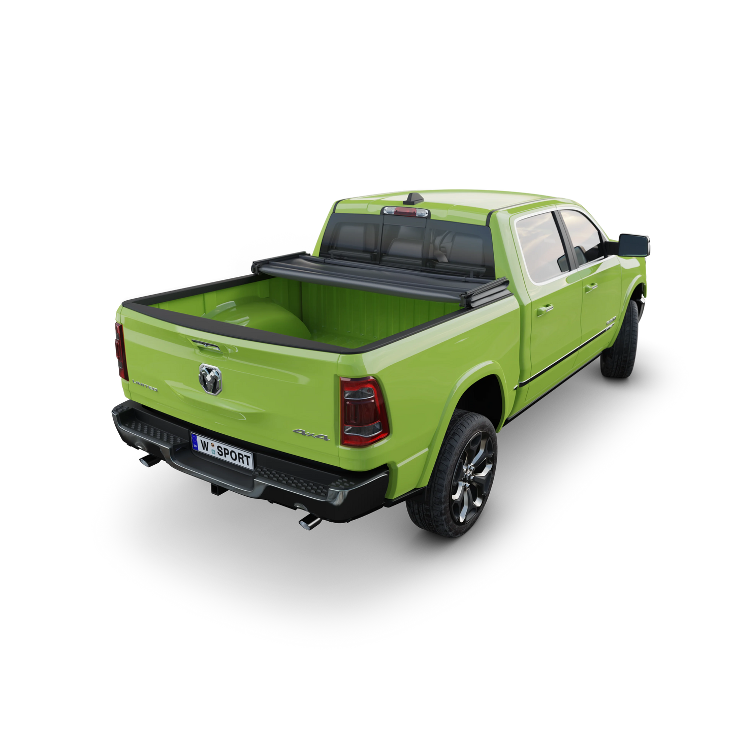 Worksport SizeC3 Sizeoft Folding Truck Bed Tonneau Cover | 20-2725 | Fits 2009 - 2018 Dodge Ram 1500 5'7” Bed