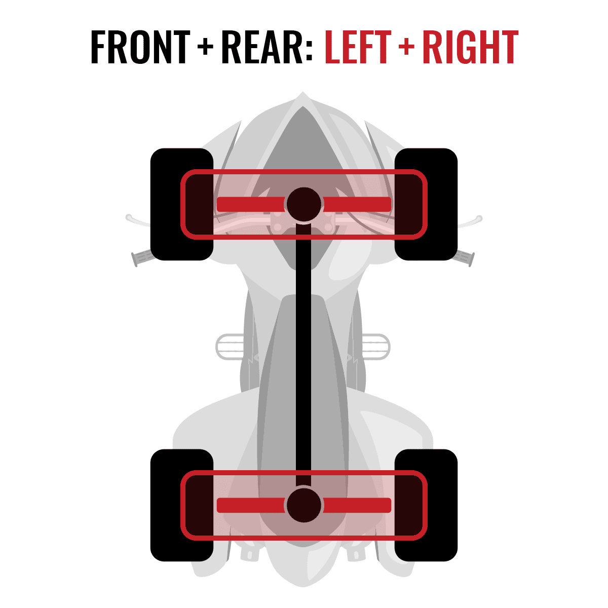 4 pc Sizeixity XT Front Rear Left Right Axles compatible with Honda TRX420FA5 FourTrax Rancher 4x4 Auto DCT IRSize TRX420FA6 EPSize 2015-2019