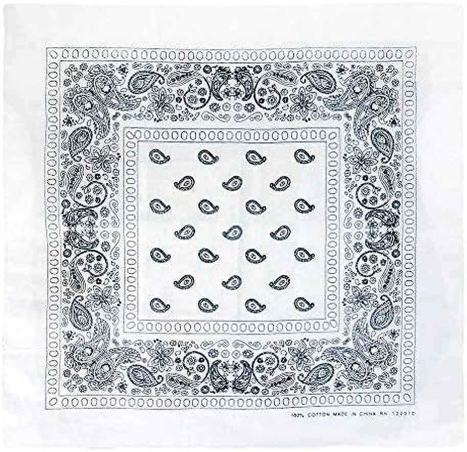 BASizeICO Bandanas for Men and Women 100% Cotton Bandana